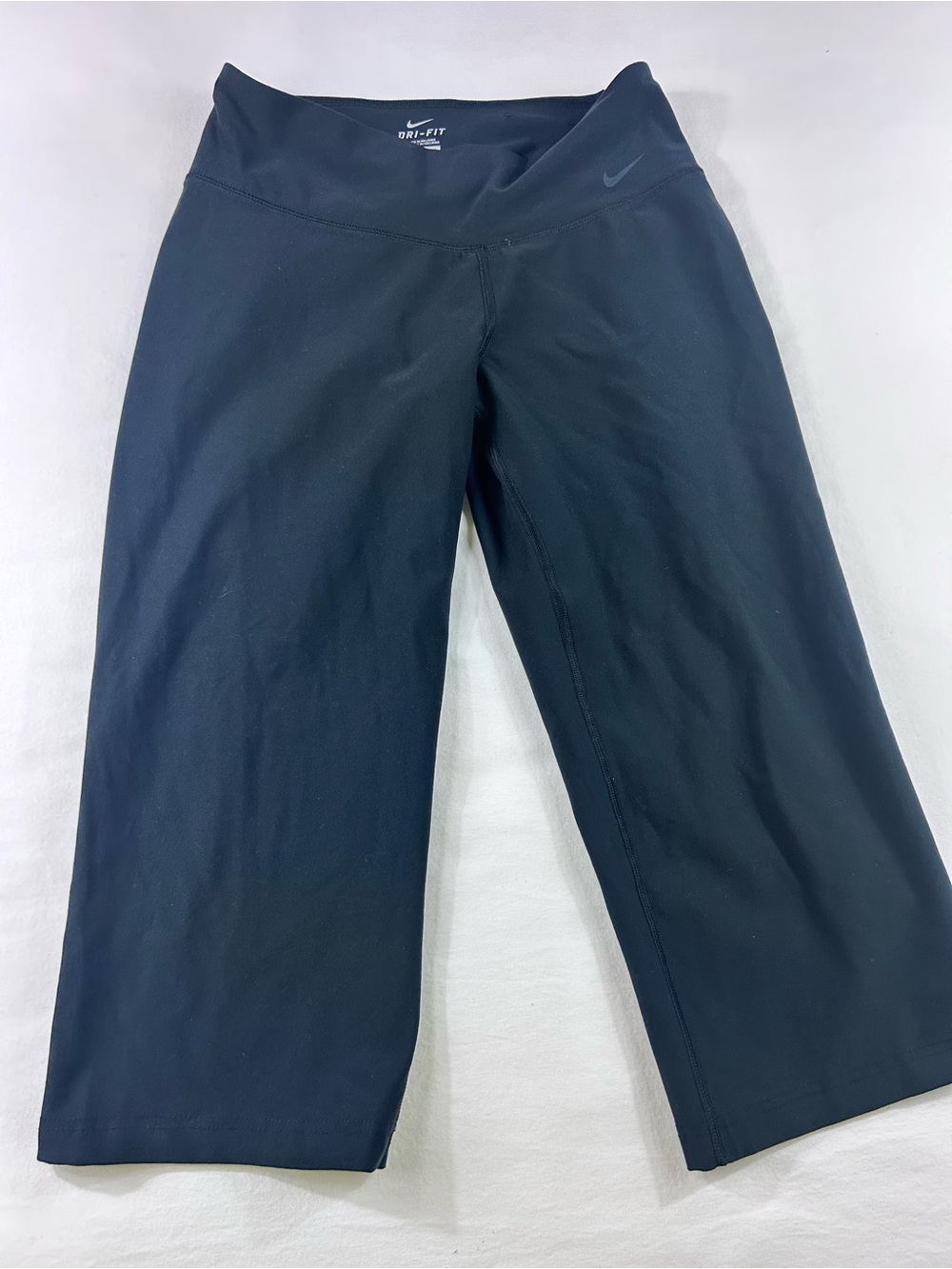 Nike Black Dri-FIT Capri Workout Pants